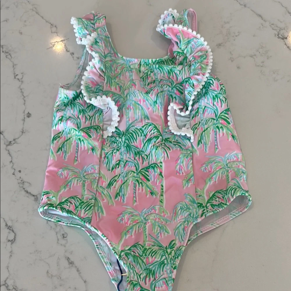 Tropical Palm Kids Swimwear